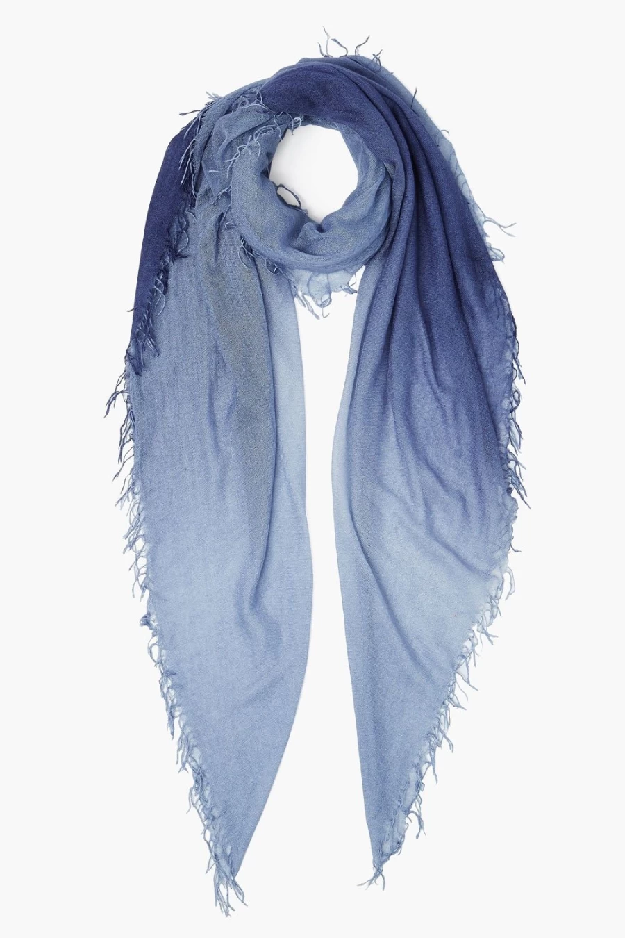 Chan Luu Women's Crown Blue Tempest Cashmere Silk Scarf