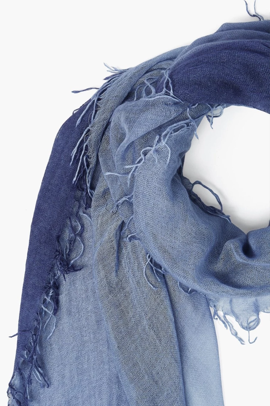 Chan Luu Women's Crown Blue Tempest Cashmere Silk Scarf