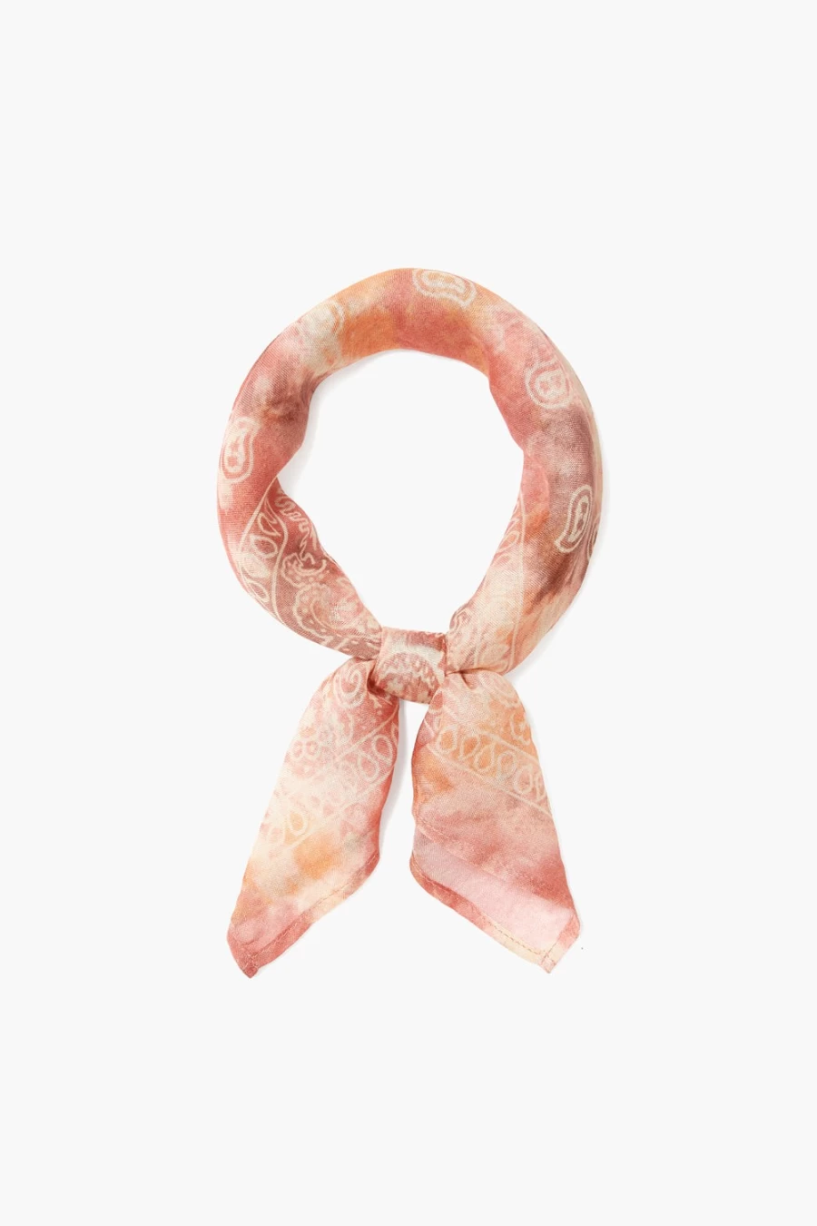 Chan Luu Women's Dusty Clay Tie-Dye Bandana Scarf