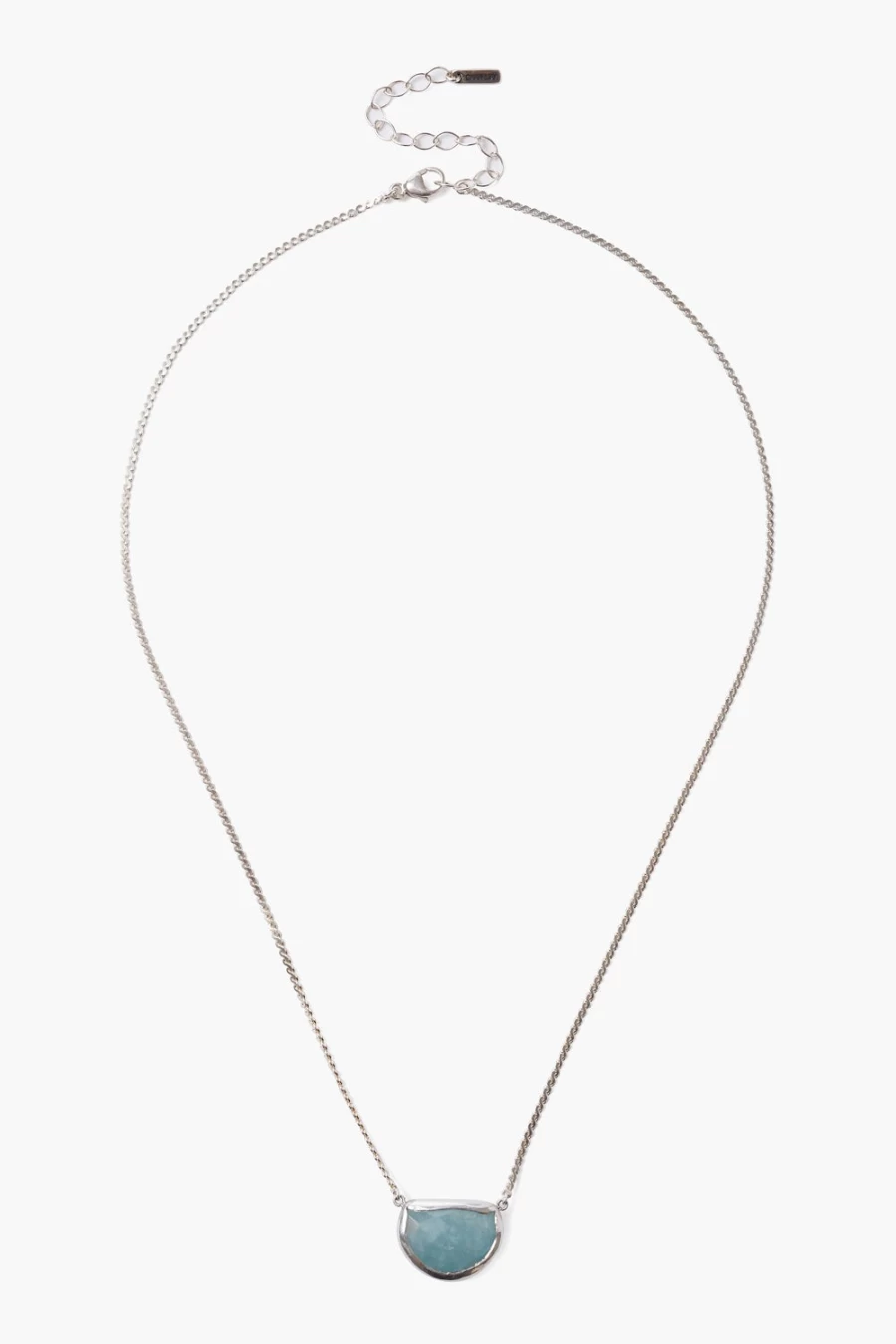 Chan Luu Aquamarine Luna Pendant Necklace for Women