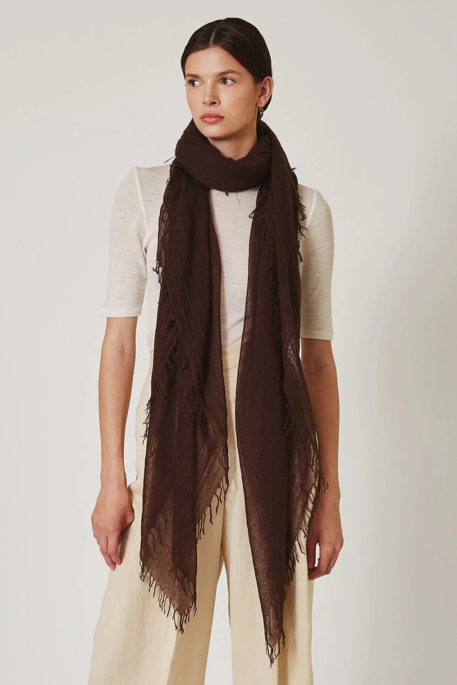Chan Luu Women's Luxury Cashmere Silk Scarf - Java Design