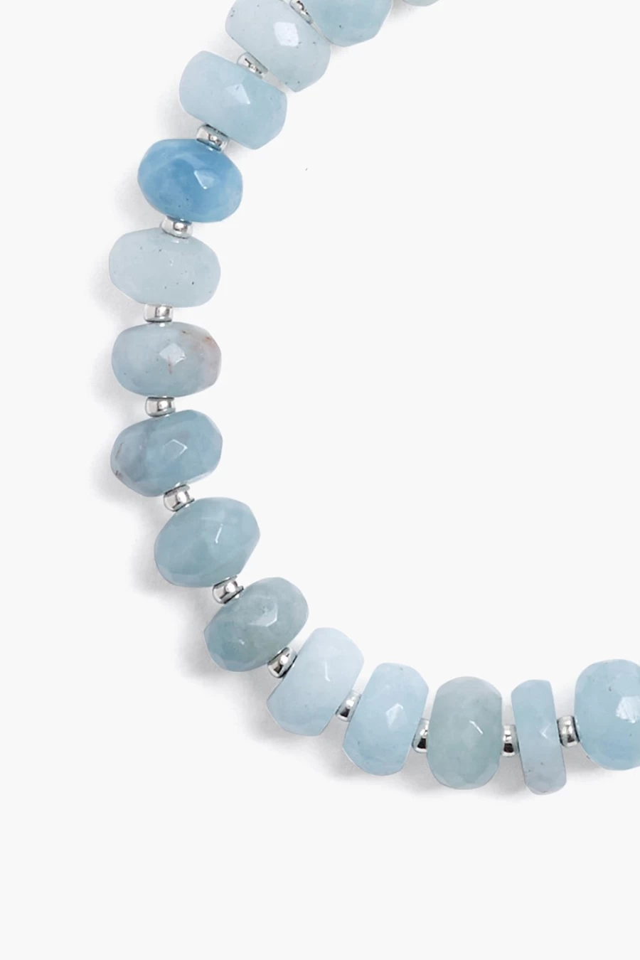 Chan Luu Women's Aquamarine Unity Bracelet – Handmade Beaded Spiritual Jewelry for Healing & Harmony