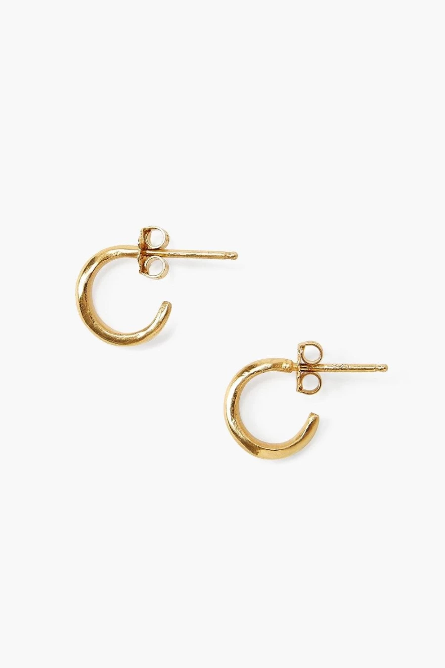 "Chan Luu Gold Infinity Hoop Earrings for Women – Elegant Huggie Hoops"