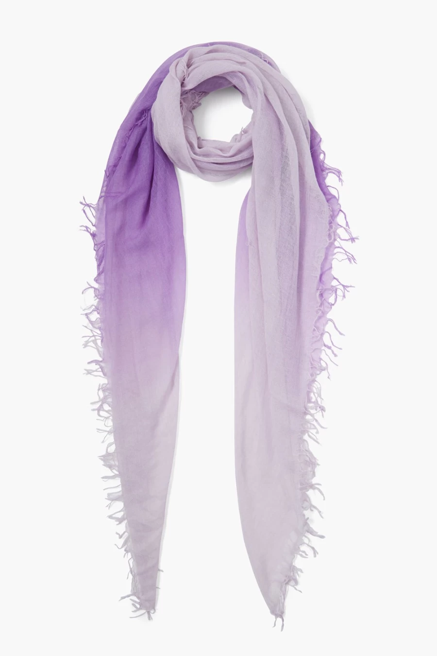Chan Luu Women's Bellflower Dip-Dyed Cashmere Silk Scarf