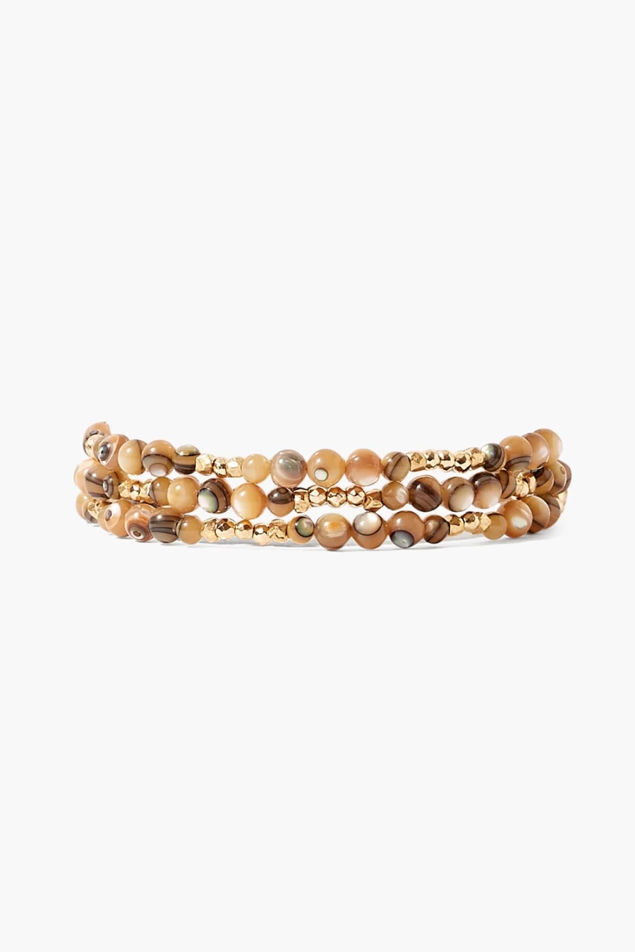 Chan Luu Women's Granada Naked Wrap Bracelet with Abalone Shell