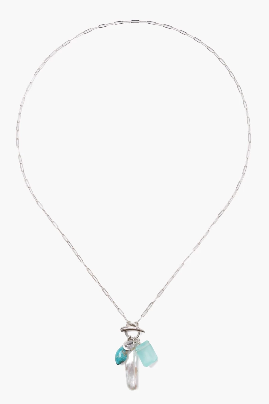 Chan Luu Turquoise Voyage Necklace for Women - Handcrafted Beaded Mix Stone Jewelry